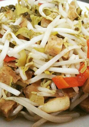 Foto resep Tauge Sayur Asin