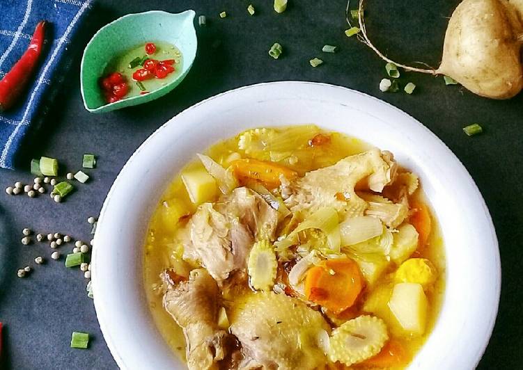 Resep Soup ayam oriental, Menggugah Selera