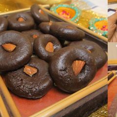 A picture of Chocolate Peda Ready in 15 Minutes: Gooey Chocolate Balls.