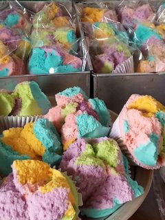 Foto resep Bolu kukus Rainbow