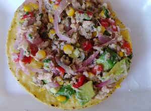 Una foto de Un ceviche fresco y fácil