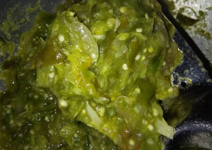 Standar Bagaimana cara memasak Sambal cabai hijau  spesial