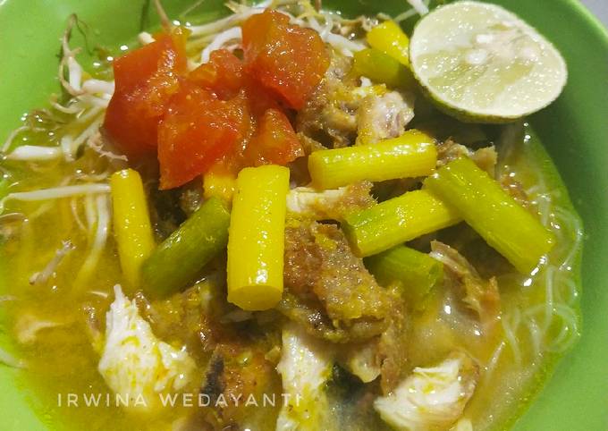 Cara Gampang Memasak Soto Ayam, Andalan