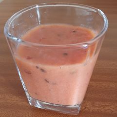A picture of Fruit and milk smoothie.