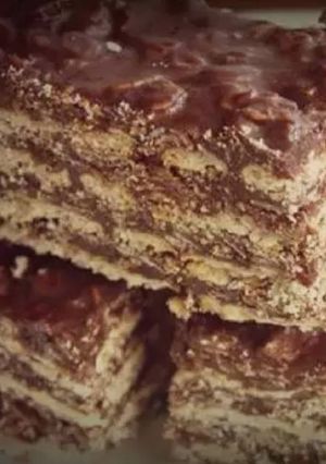 Una foto de Turrón alemán