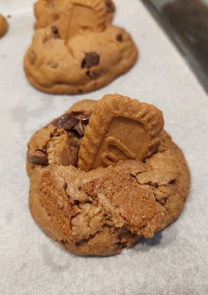 Foto resep Cookies Coklat Karamel