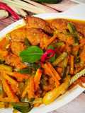 Ikan Kerisi Acar Kuning
