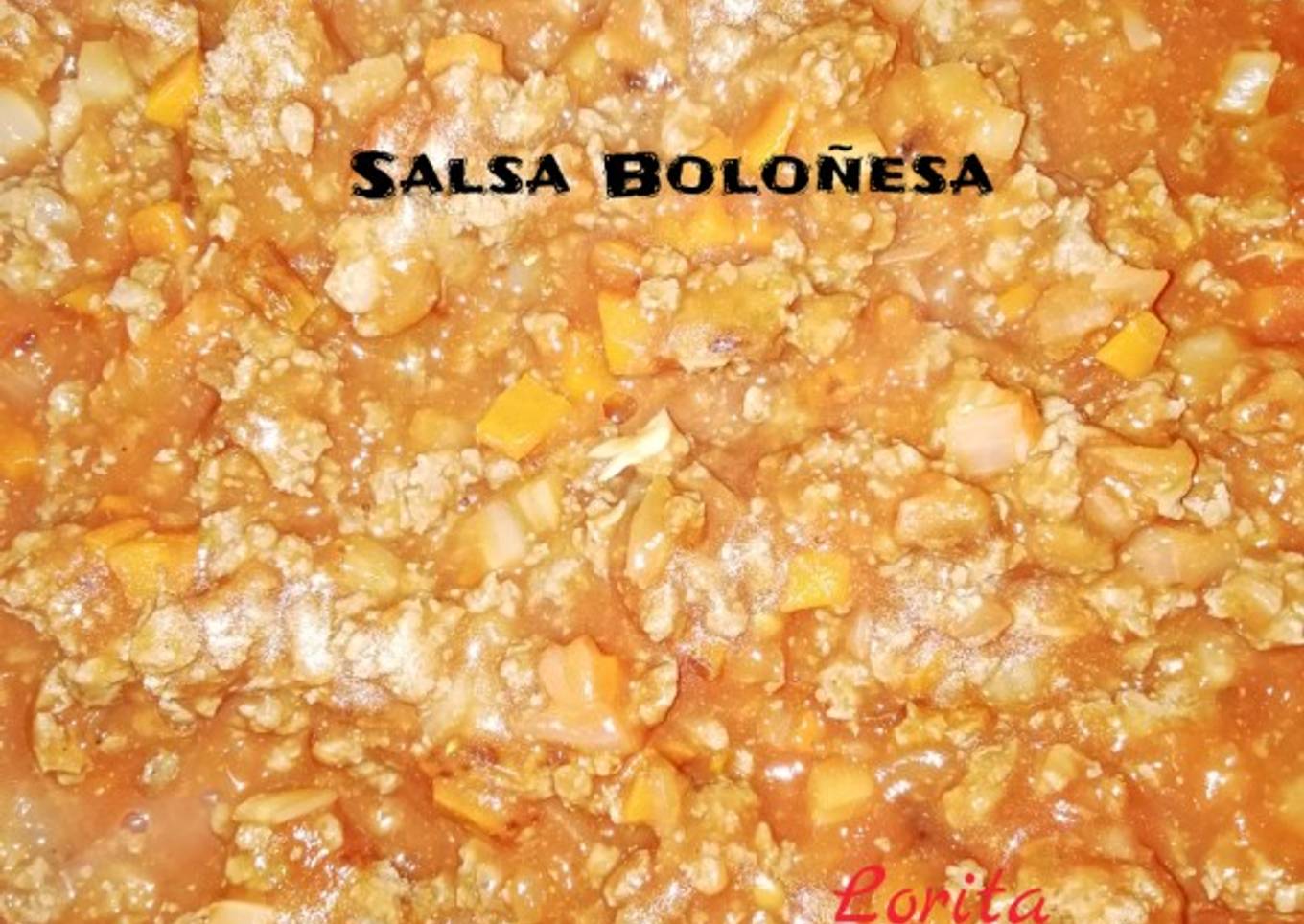 Salsa Boloñesa