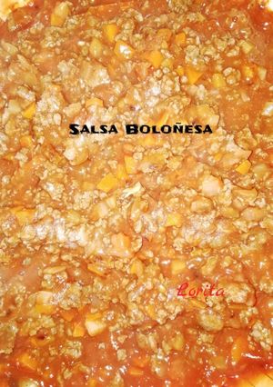 Una foto de Salsa Boloñesa