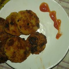 A picture of Poha cutlets.