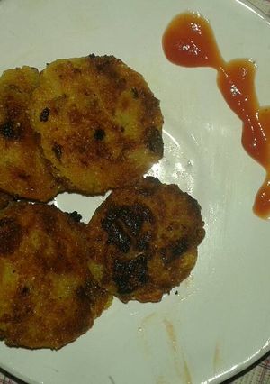 A picture of Poha cutlets.
