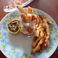 A picture of Paneer finger fries.