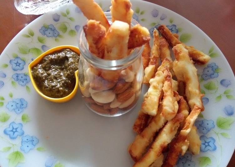 How to Make Any-night-of-the-week Paneer finger fries