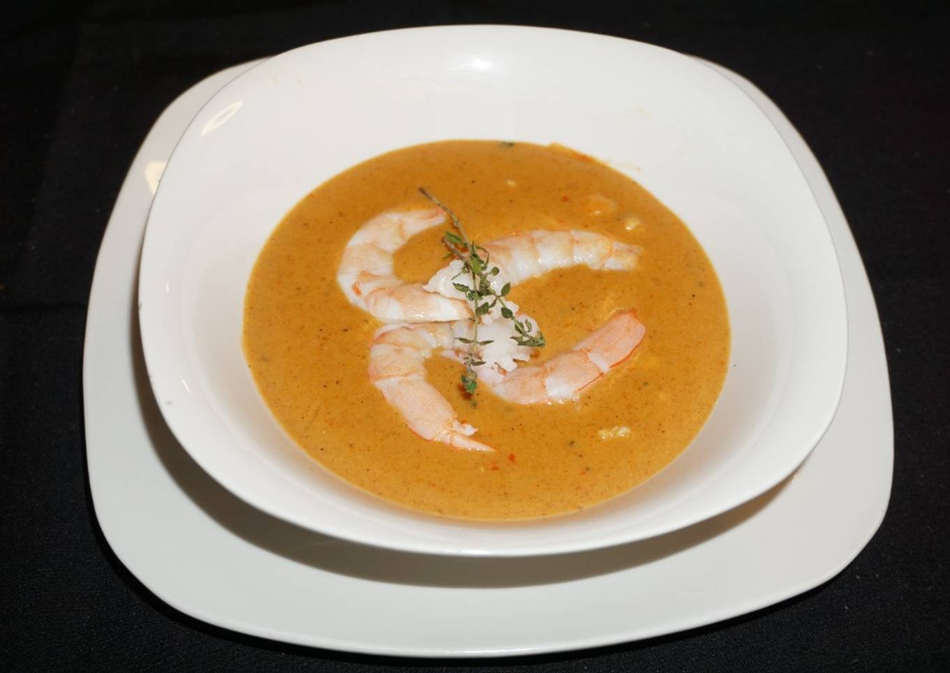 SHRIMP BISQUE. JON STYLE