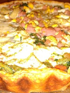 Una foto de Tarta de acelga en molde súper fácil y económica🥬