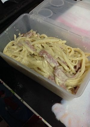 Foto resep Spagetti Carbonara Ala Anak Kost