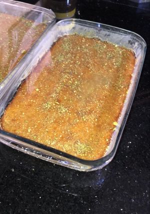 صورة لوصفة بسبوسة طيبة وسريعة