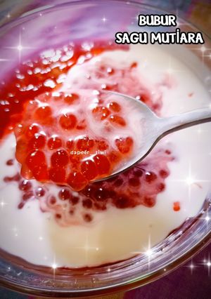 Foto resep Bubur sagu muti̇ara