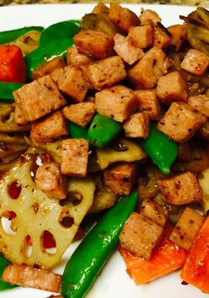 Foto resep Daging Campur Sayur