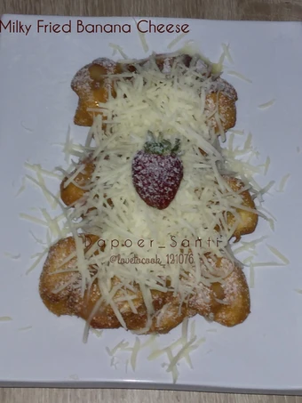 Cara Mudah Membikin Resep Milky Fried Banana Cheese yang  Bikin Ketagihan Anti Ribet, Lezat