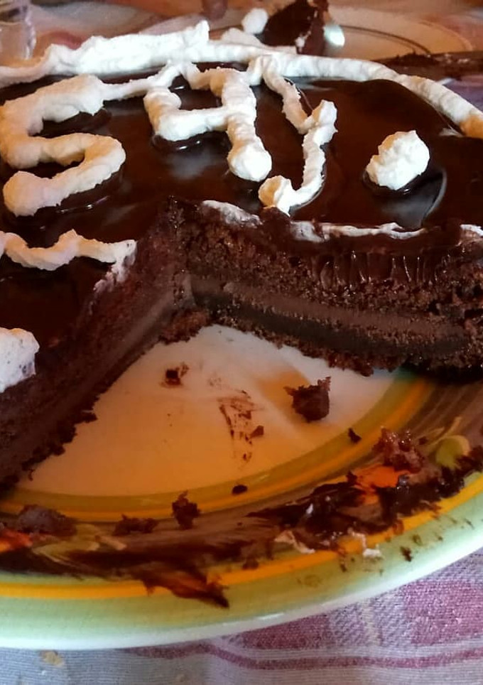 Una foto de Tarta Sacher con Monsieur plus