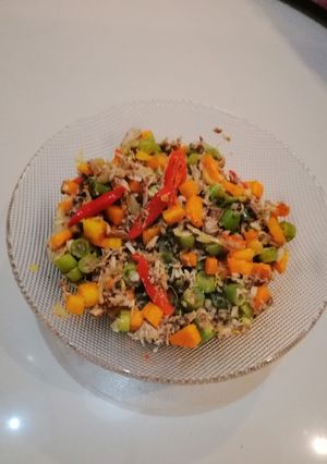 Foto resep Tumis wortel buncis mix tongkol suir