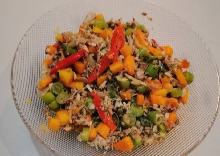 Proses mengolah Tumis wortel buncis mix tongkol suir, Bikin Ngiler