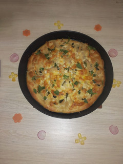 عکسی از دستور پیتزای ایتالیایی چیکن کوردن