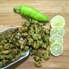 A picture of Gogdi bhajiya.
