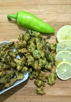 A picture of Gogdi bhajiya.