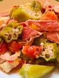 Okra with Bacon 🥓