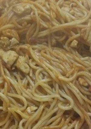 صورة لوصفة اسهل وألذ معكرونة بالصلصة