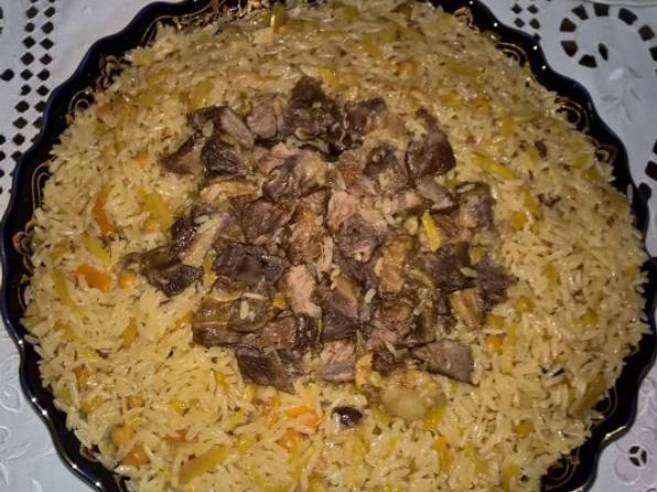 Uzbek plov Bbc good food recipes, Cooking recipes, Lamb dishes