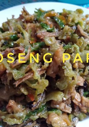 Foto resep Oseng pare tidak pahit