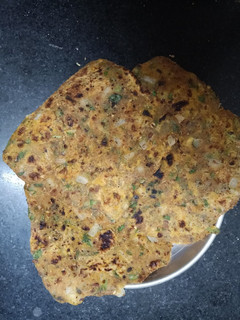 પાલક અને અળસી નાં પરાઠા રેસીપી મુખ્ય ફોટો