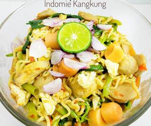 Resep Terbaik Indomie Kangkung Paling Enak