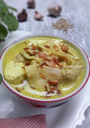 Foto resep Opor Tahu Jamur