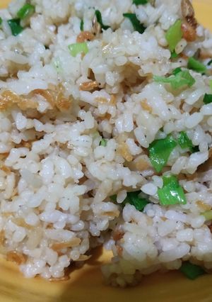 Foto resep Nasi goreng daun bawang