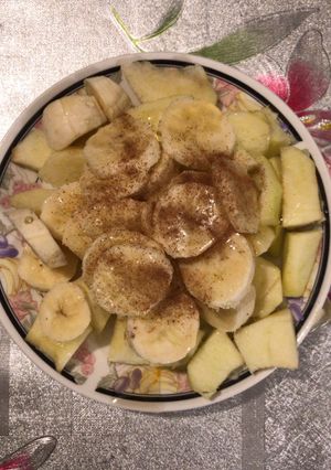 Φωτογραφία της συνταγής Healthy Απογευματινό ! 🤍 🍌🍎