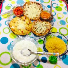 Mixed vegetables stuff paneer paratha A picture of Mixed vegetables stuff paneer paratha.