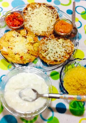 A picture of Mixed vegetables stuff paneer paratha.