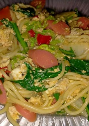 Foto resep Spaghetti Nyemek