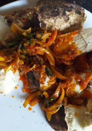 A picture of Roasted yam.