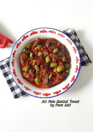 Foto resep Ati Pete Sambal Tomat