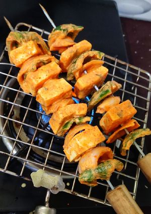 A picture of Tandoori Paneer Tikka.