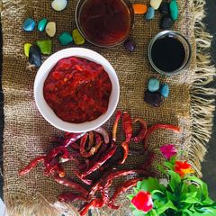 A picture of Jain Schewan sauce.