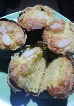 Foto resep Bolu Hongkong Keju Almond Lembut
