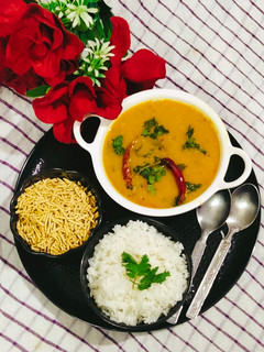A picture of Masoor Dal fry (Restaurant Style Mix Dal Fry) 😋😋.