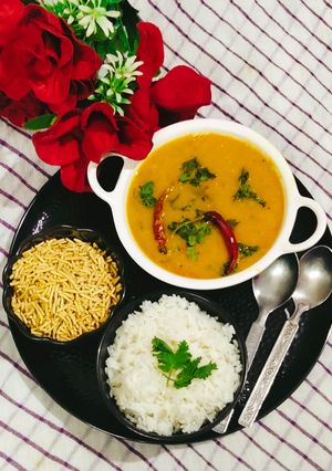A picture of Masoor Dal fry (Restaurant Style Mix Dal Fry) 😋😋.