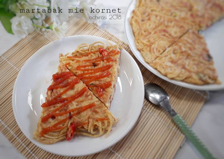 Resep Martabak Mie Kornet #Maree yang Lezat